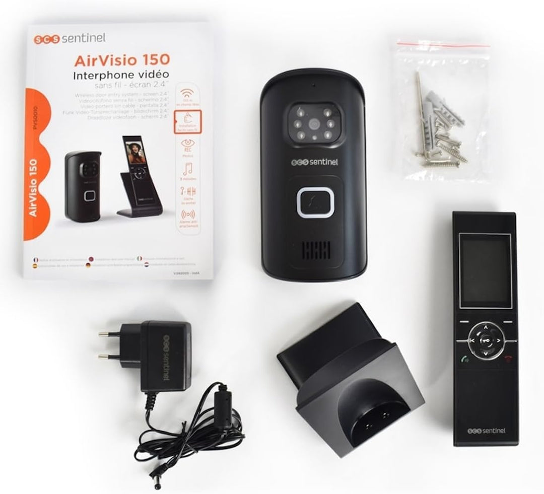 SCS Sentinel - PVS0010 - Schnurloses Videotelefon - Video-Gegensprechanlage - Handset mit 150 m Reic