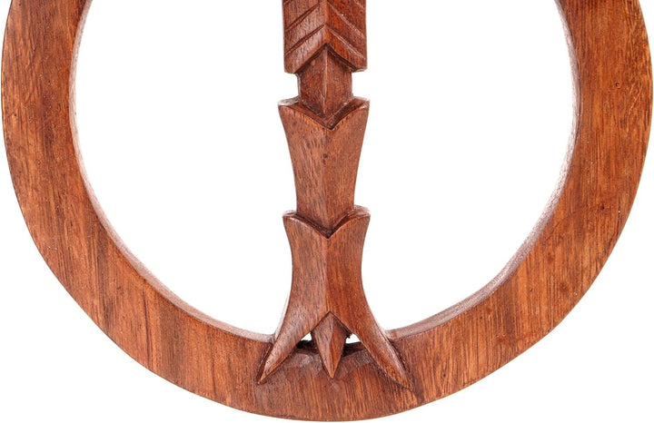 Windalf Nordische Wandkunst IRMINSUL Ø 20 cm Wikinger Wandschmuck Rechtum Fülle Wandskulptur Handarb
