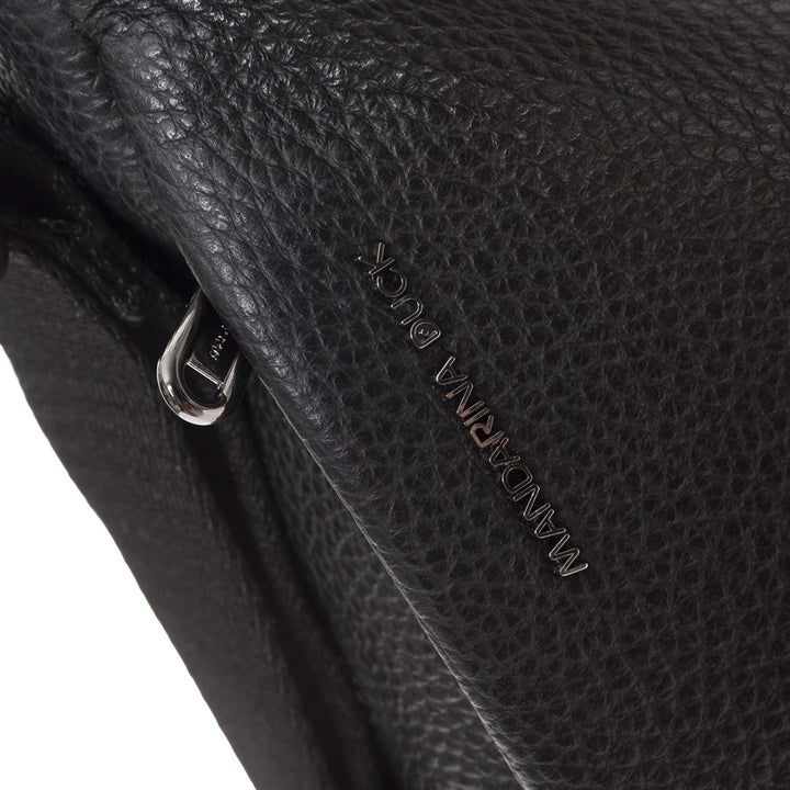 Mandarina Duck Damen Mellow Leather Schultertasche 36x33x12 (L x H x W) Schwarz, 36x33x12 (L x H x W
