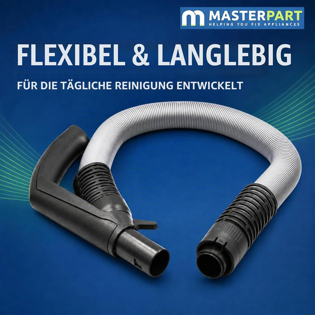 Masterpart Ersatz-Staubsaugerschlauch kompatibel mit Miele S7, U1 Handstaubsaugern Passend für alle
