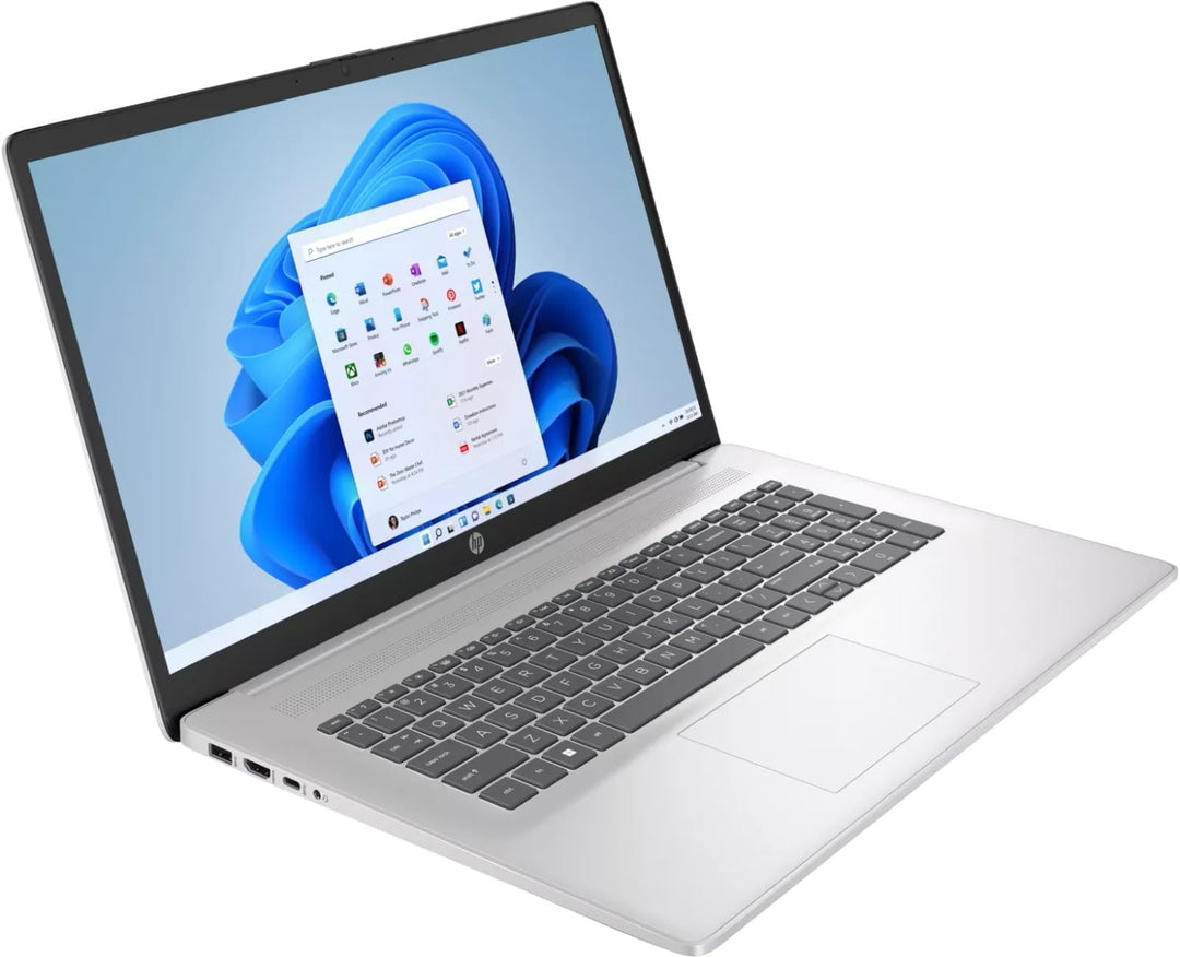 HP (FullHD 17,3 Zoll Premium Notebook (AMD Ryzen 7 7730U 16-Thread CPU, 4.5 GHz, 16 GB DDR4, 512 GB