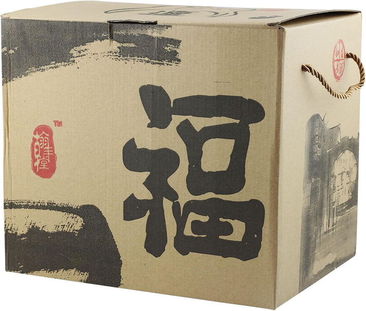 Freak Scene Glückskatze - Maneki-Neko - Winkekatze aus Porzellan 26 cm weiss - Maneki Neko Einheitsg