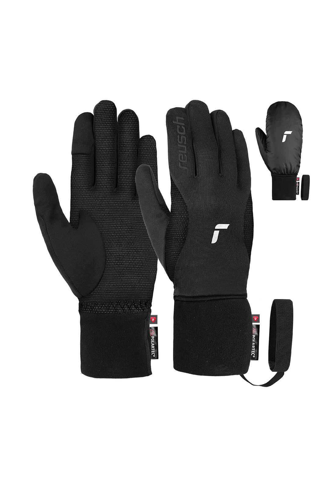 Reusch Unisex – Erwachsene Baffin Touch-tec Angenehm Warme Winddichte Extra Atmungsaktive Sporthands