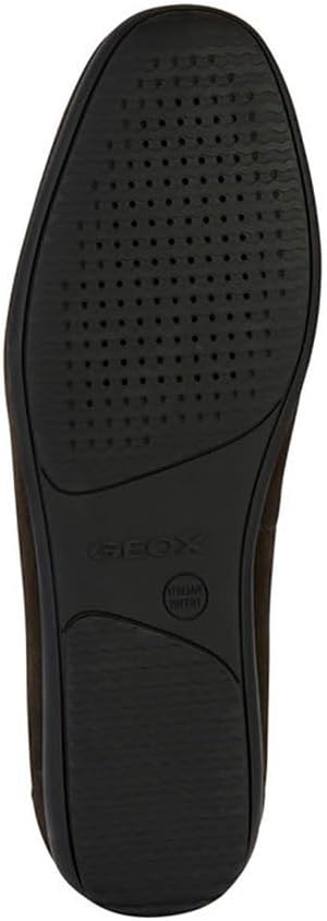 Geox Herren U Ascanio A Mokassins 45 EU Dunkelbraun, 45 EU Dunkelbraun