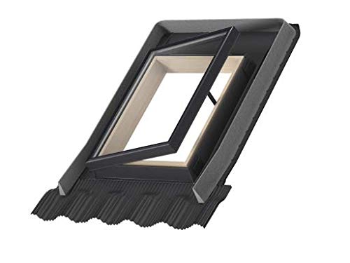 VELUX Dachausstiegsfenster VLT 1000 inkl. Universal Eindeckrahmen (45 x 73 - 029), 45 x 73 - 029