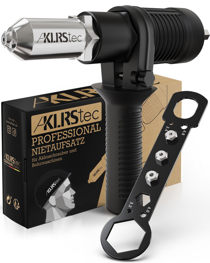 KLRStec® Nietenzangen-Blindnietadapter – Nietaufsatz für Akkuschrauber und