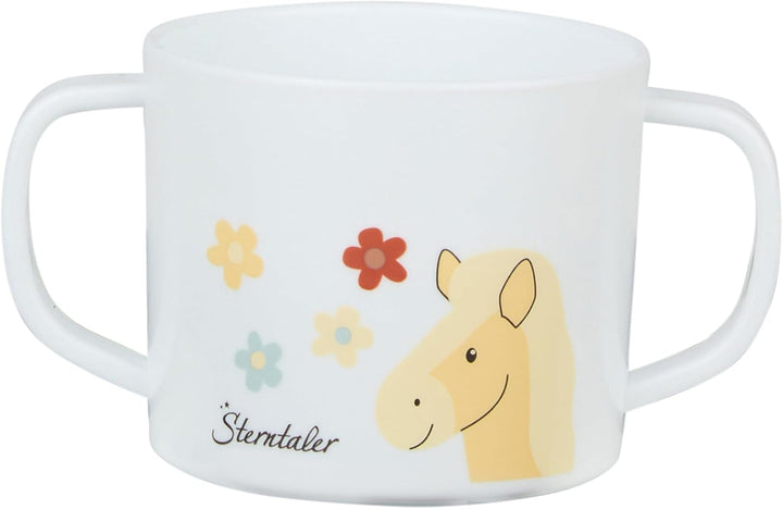 Sterntaler Geschirrset Pferd Sunny - Baby und Kinder Geschirr mit rutschfestem Sockel an Teller, Tas