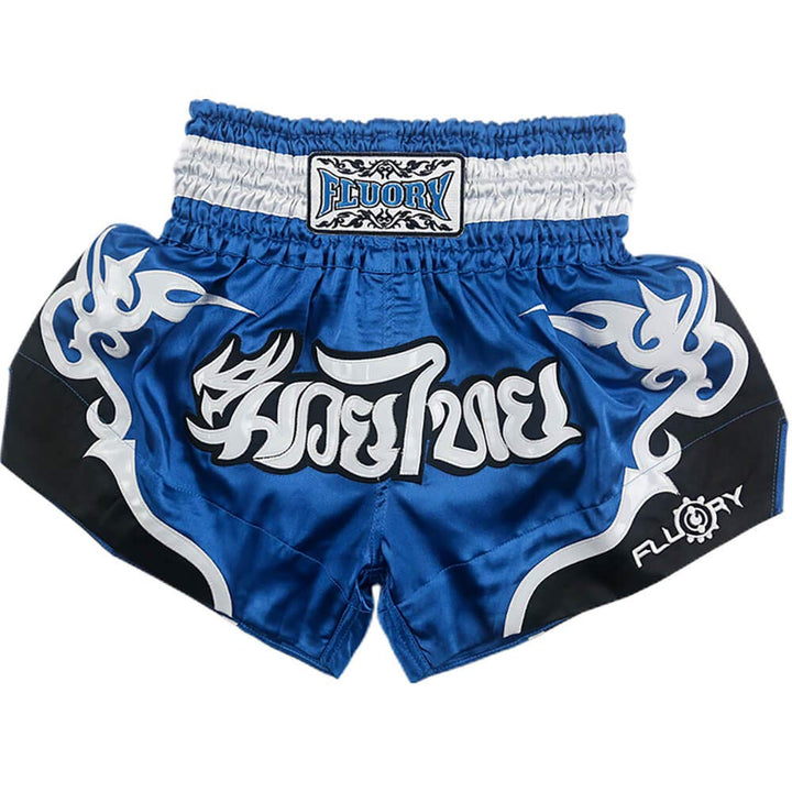 FLUORY Muay Thai Fight Shorts, MMA Shorts Bekleidung Training Käfig Kampf Grappling Martial Arts Kic