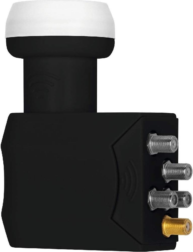TechniSat Universal-SCR 4+4 LNB - 4 Teilnehmer &amp; 4 weitere über SCR/Unicable (DiSEqC EN 50494, Wette