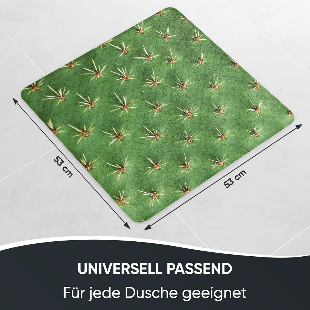 Sanilo Badematte 53 x 53 cm, rutschfeste Duschmatte für Dusche und Badewanne, Antirutschmatte maschi