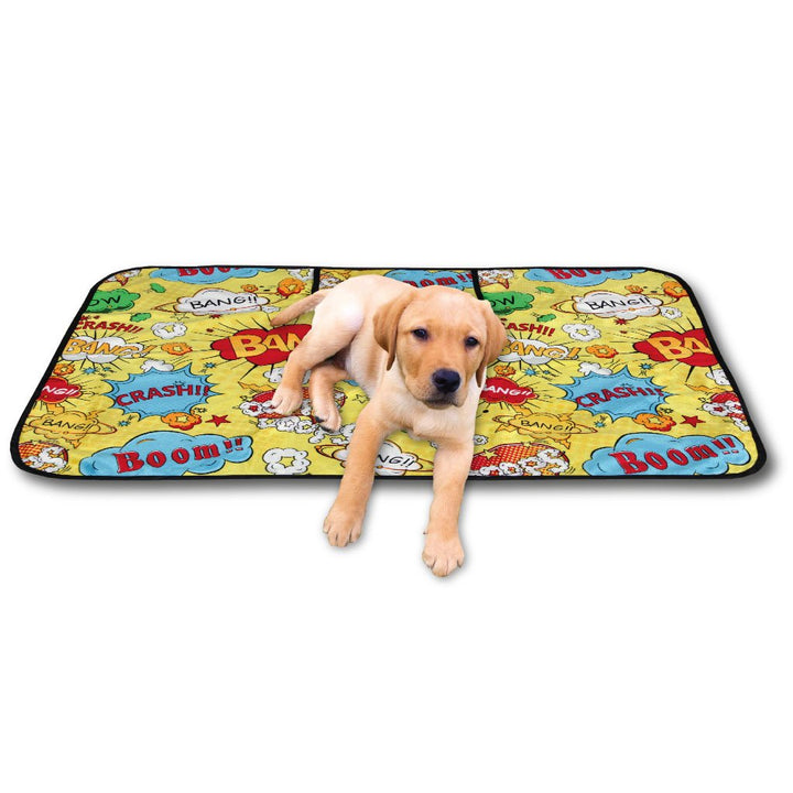 Tierdecke Haustierdecke Kuscheldecke Hundebett Katzendecke (Fotoprint - Premium / 80x120 cm/Comic) S