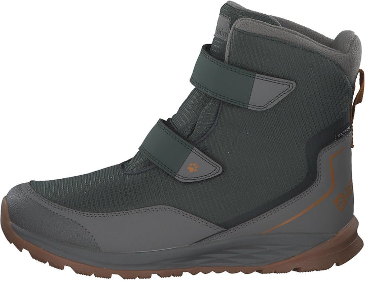 Jack Wolfskin Unisex Kinder Polar Bear Texapore High Vc K Schneestiefel 26 EU Slate Green, 26 EU Sla