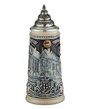 Bierkrug Hofbräuhaus München HB Reliefseidel 0,25 Liter Bierseidel King Werk KI 1000177