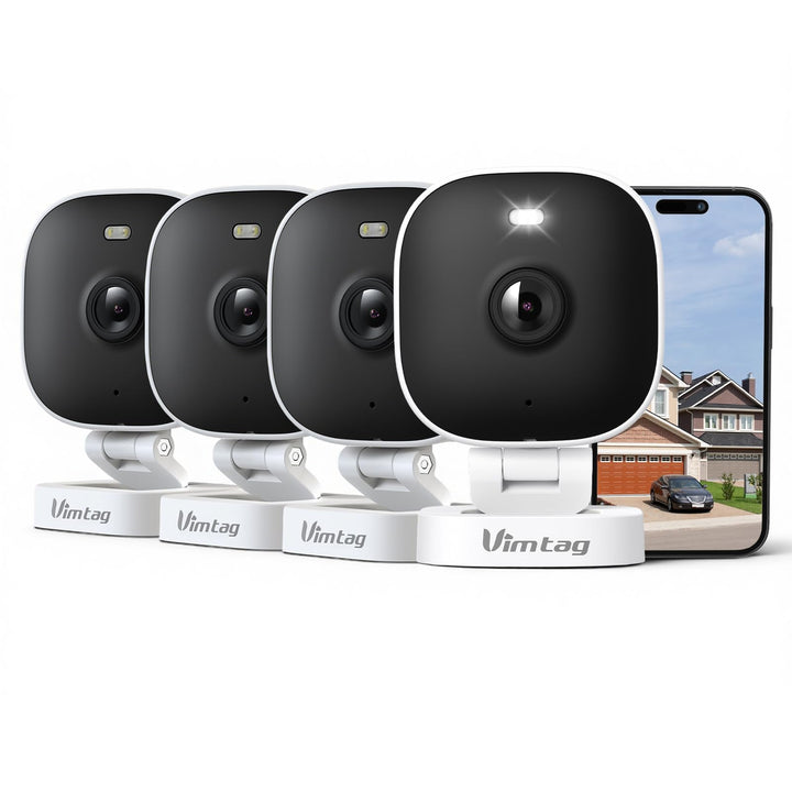 VIMTAG 2,5K Überwachungskamera Aussen, 5GHz WLAN Kamera Outdoor,Aussenkamera,Farbige Nachtsicht,Tag&amp;