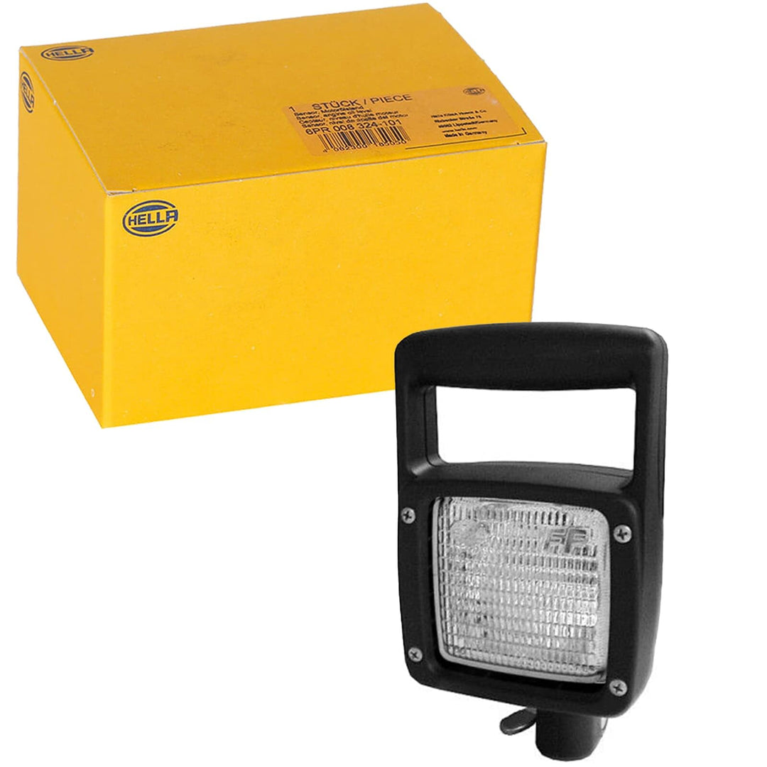 HELLA - Halogen-Arbeitsscheinwerfer - Ultra Beam - 24V - Rohrstutzen/Anbau - Nahfeldausleuchtung - S