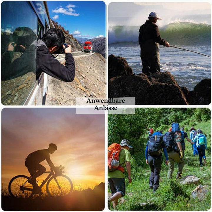 Herren Outdoor Ärmellos Weste Freizeit Angler Camping Wandern Weste mit Vielen Praktischen Taschen 3