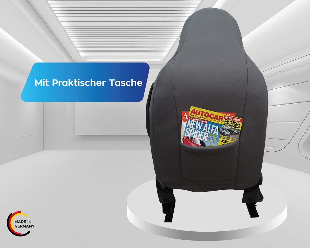 BREMER SITZBEZÜGE Mass Sitzbezüge Schonbezüge für Subaru XV 1 PL409 PL409 Grau, PL409 Grau