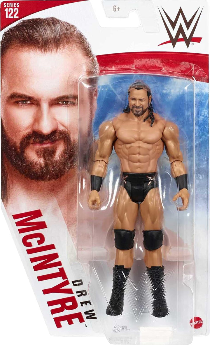 WWE Drew Mcintyre Action Figure Series 122 Action Figure Posable 6 in Collectible for Ages 6 Years O
