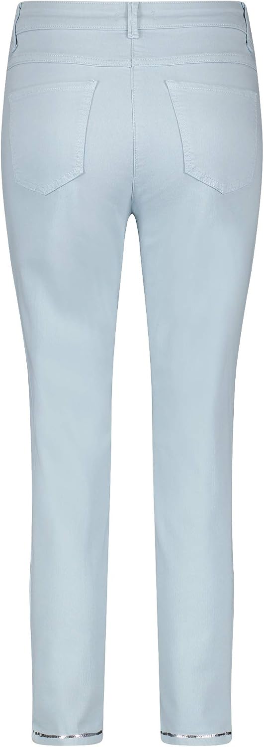 GERRY WEBER Womens 320034 Jeans, Aqua, 38