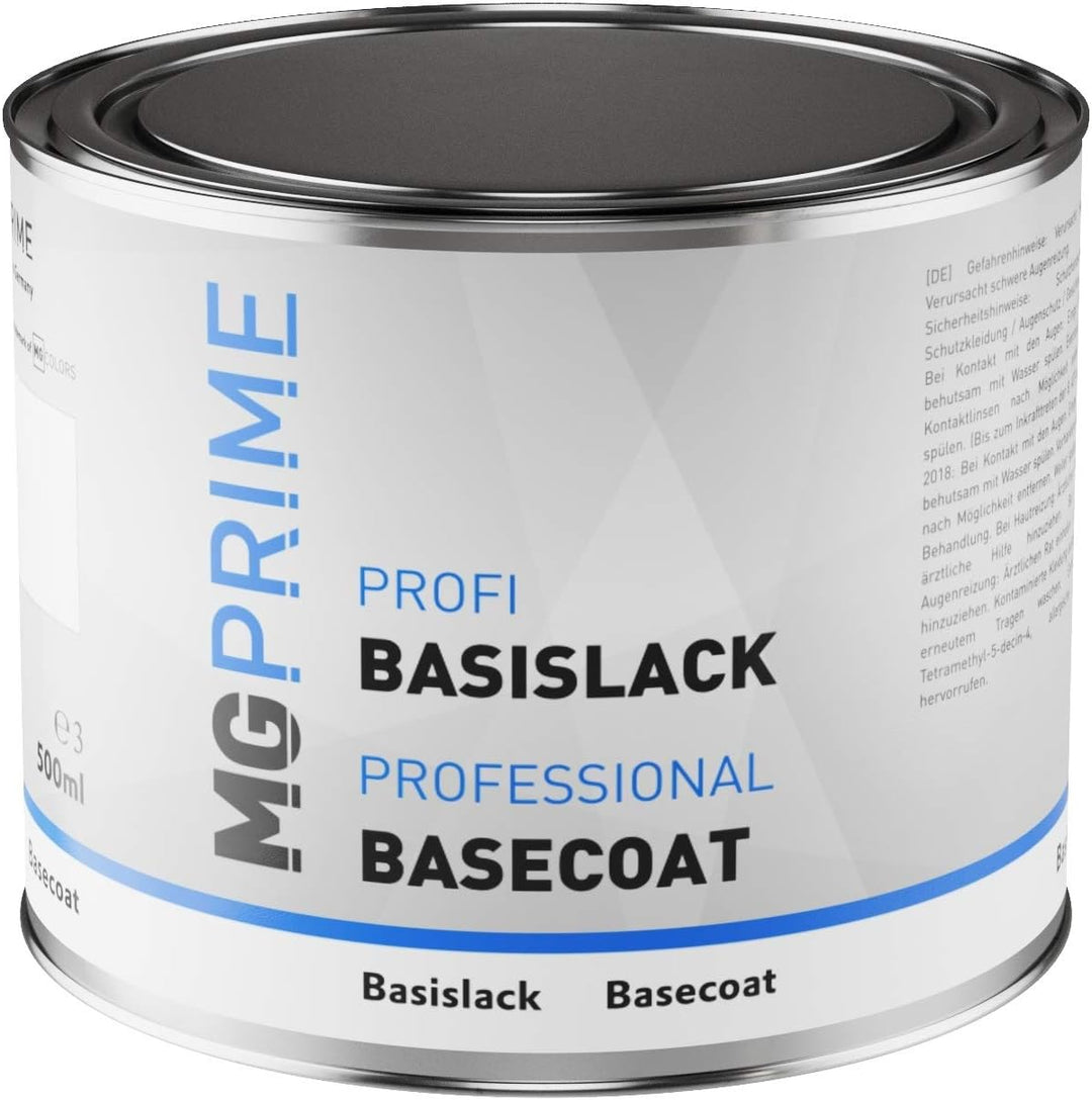MG PRIME Autolack Dose Set für Ford 7VTAWWA / PN3GZ0 / H Frozen White Solid/Frost Weiss Grundlack Ba