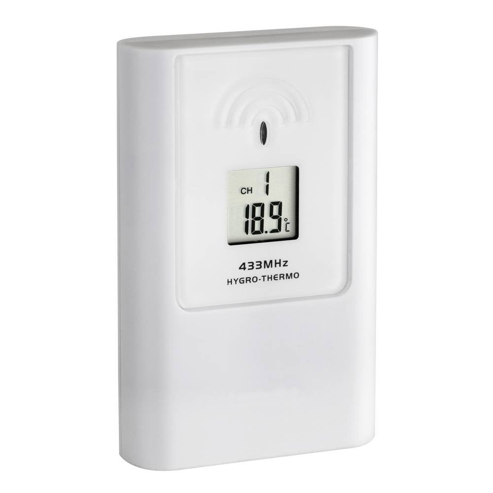 TFA Dostmann Thermo-Hygro-Sender, 30.3211.02, Zusatzsender für Funk-Wetterstation Casa (35.1135), Kl
