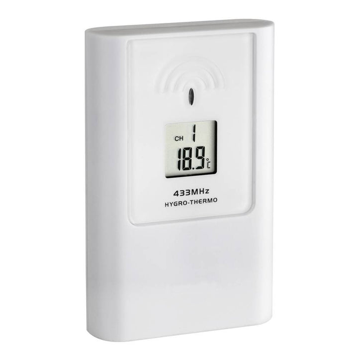TFA Dostmann Thermo-Hygro-Sender, 30.3211.02, Zusatzsender für Funk-Wetterstation Casa (35.1135), Kl