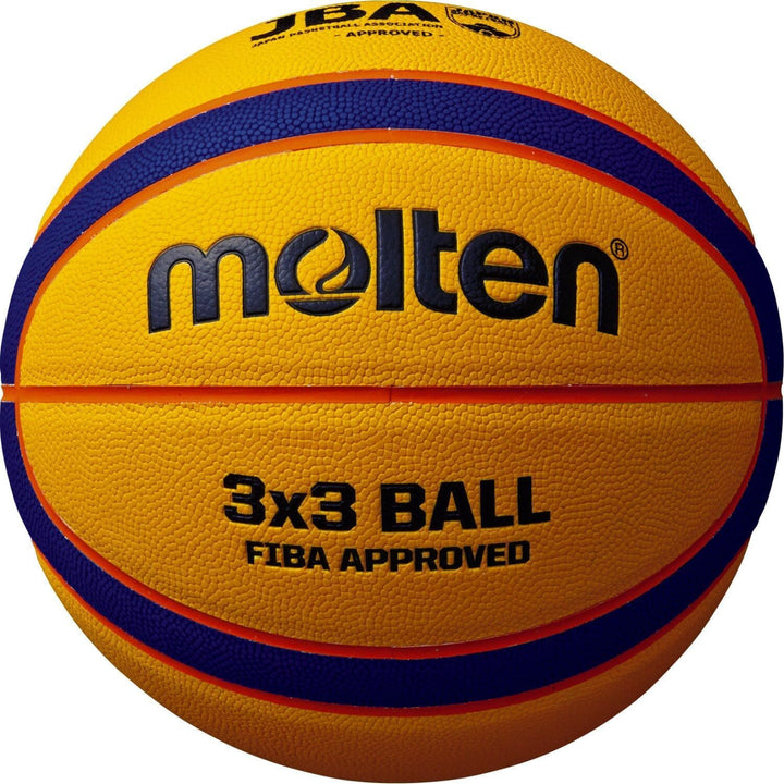 Molten 33T5000 3x3 Outdoor Basketball Gelb/Blau/Orange 6, Gelb/Blau/Orange 6