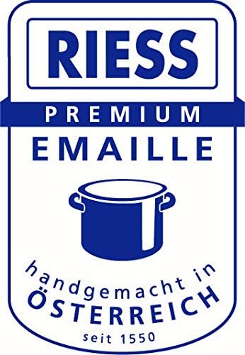 Riess, 0558-008, Emaille-Set 5-teilig, ROSSO, Emaille, Made in Österreich, LBH: 50,0x30,0x40,0cm, 10