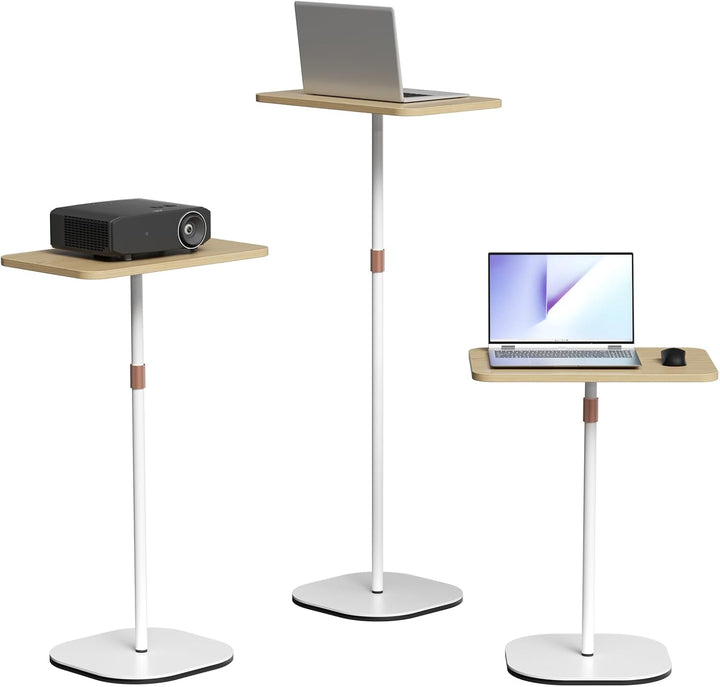 Beamer Ständer, Tragbarer Laptop-Bodenständer, Multifunktionaler Bodenständer Verstellbar Höhe von 4