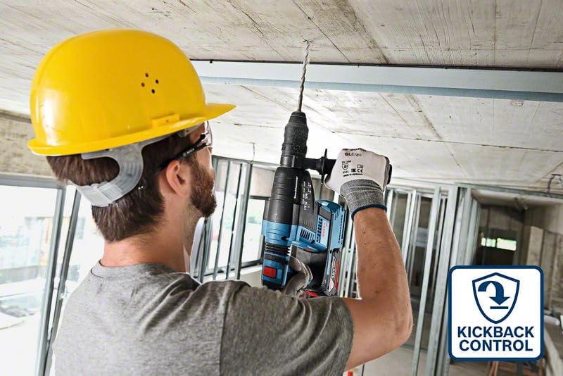 Bosch Professional 18V System Akku Bohrhammer GBH 18V-26 F (2.6 Joule, SDS plus, Bohren &amp; Meisseln,