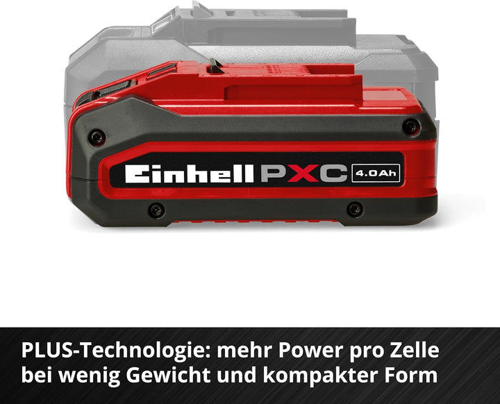 Original Einhell 18V 4,0 Ah Power X-Change PLUS (18V Akku, universell verwendbar für alle PXC-Geräte