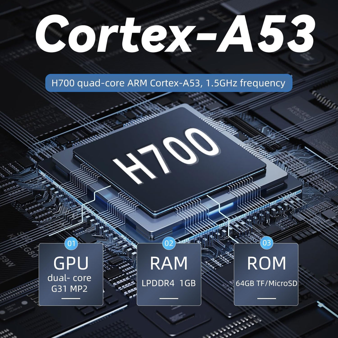 Anbernic RG35XX H Retro Handheld Spielkonsole, Support HDMI TV Output 5G WiFi Bluetooth 4.2 , 3.5 In