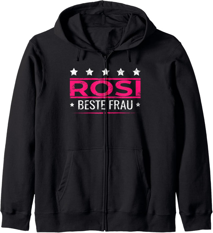Rosi T-Shirt I Beste Frau Vorname Roswitha Geschenk Kapuzenjacke