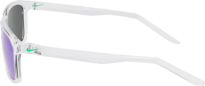 NIKE Fire L P N IU4690X Sonnenbrille – Aktiv rechteckig, 58 mm Objektiv, klar/polargrüner Spiegel