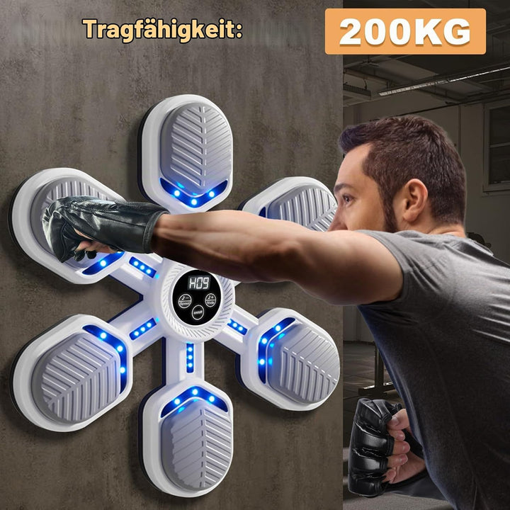 Musik Boxing Maschine - Bluetooth Elektronische Wandmontage Boxtrainingsausrüstung, 9 Modi Boxmaschi