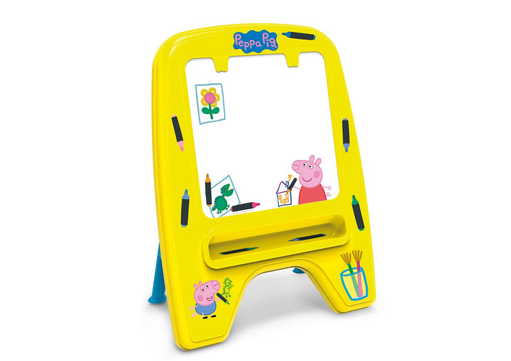 Chicos - Peppa Pig Mein erstes Schreibtafel, geeignet für Buntstifte und Marker, ab 18 Monaten, gelb