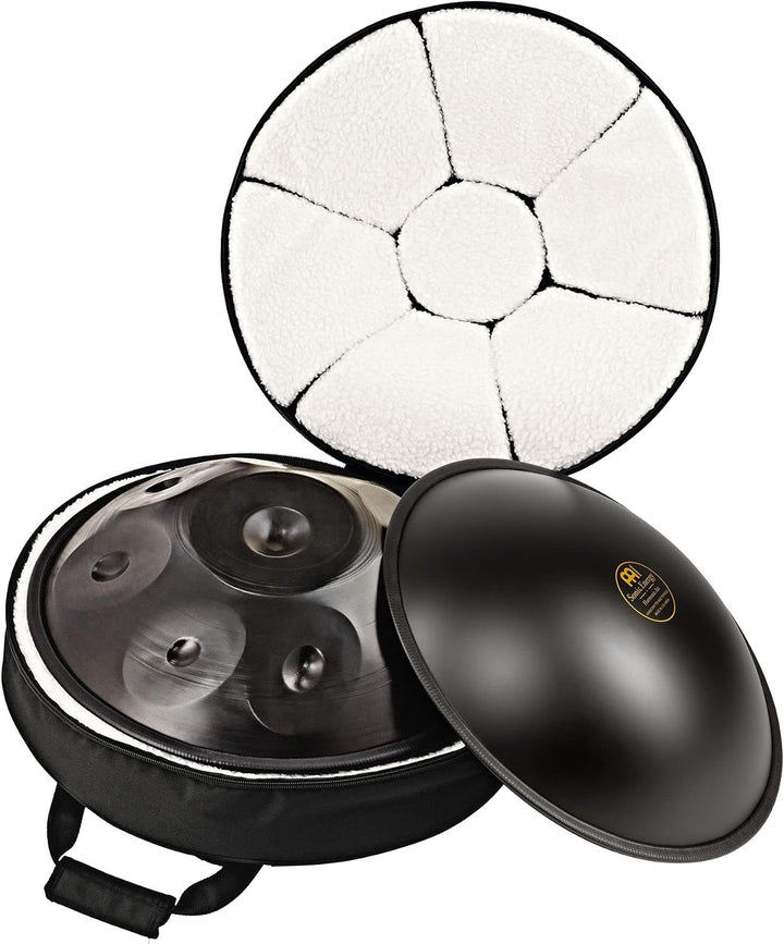Handpan-Trommel mit weichen, reinen melodischen Tönen für Meditation, ASMR, Klangtherapie und Yoga –