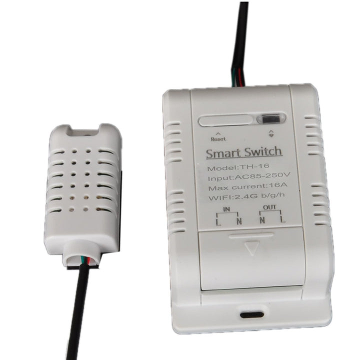 Yueyang WLAN-Temperatur- und Feuchtigkeitssensormodul, 16A WLAN-Thermostatregler, kompatibel mit Ale