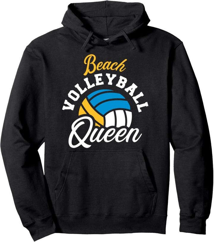 Beachvolleyball Queen Pullover Hoodie