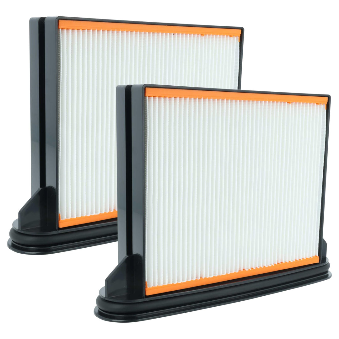 vhbw 2x Flachfaltenfilter F8 kompatibel mit Metabo ASR 2025, 2050, 25 L SC, 35 L Autoclean, 35 M Ind