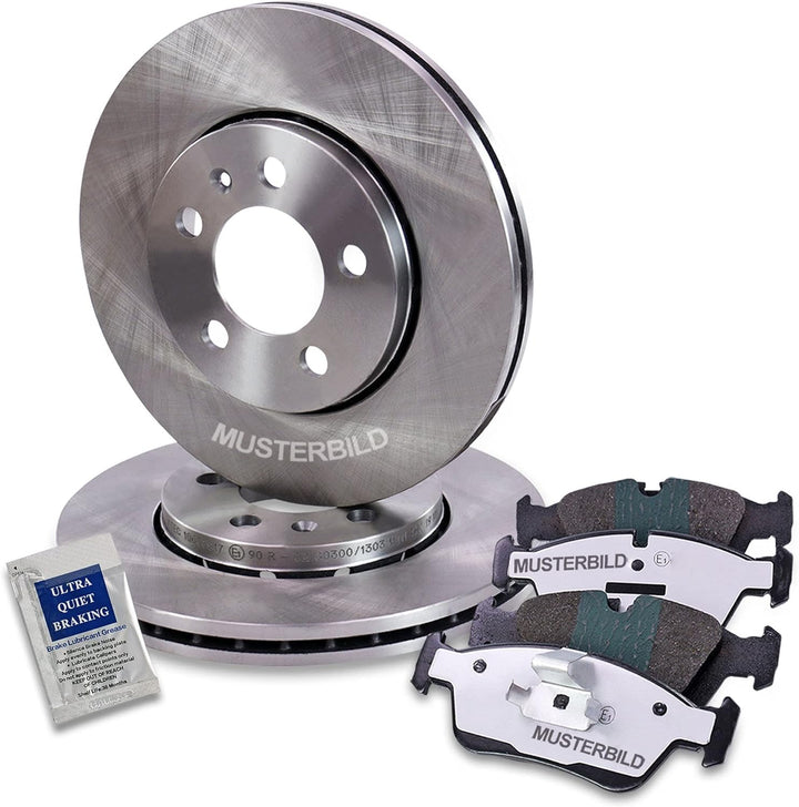 Bremsscheiben Belüftet Ø 325 MM + Bremsbeläge Bremsklötze vorne