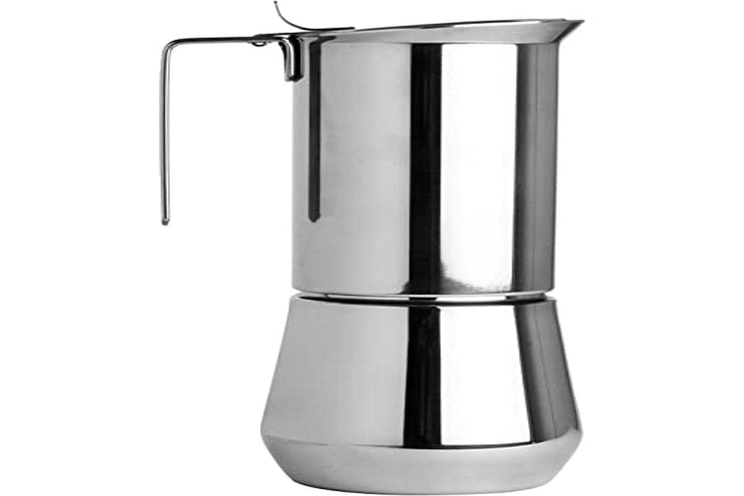 ILSA Espressokocher Turbo Express, Edelstahl 18/10, Tasse 1, Fassungsvermögen 10 cl
