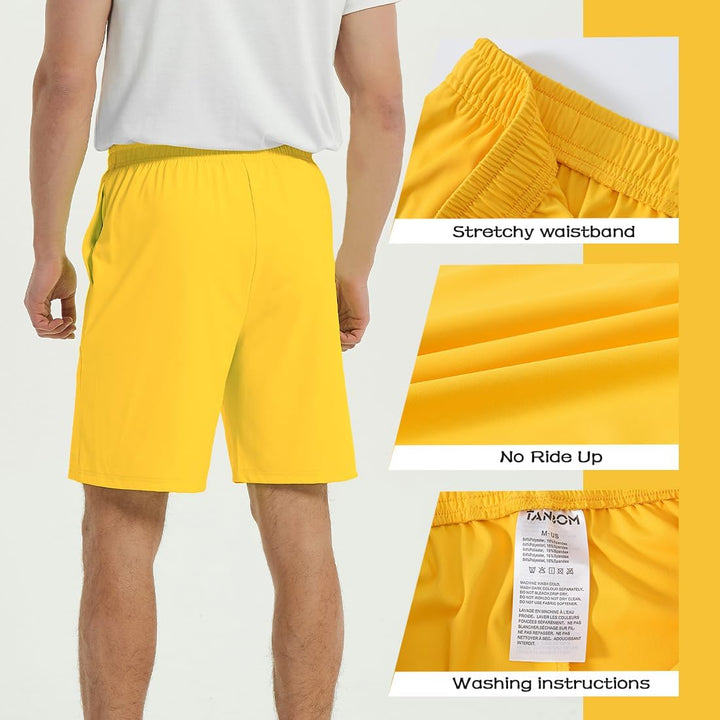BIATWOWR Herren Freizeithose mit Tasche bequem und atmungsaktiv für Sport Freizeit und Zuhause XL Sc